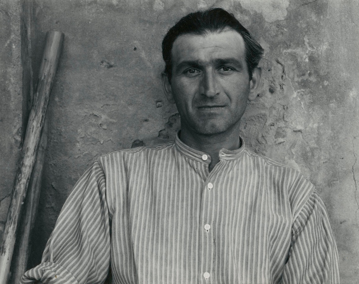 Young Farmer, Luzzara, Italy by Paul Strand