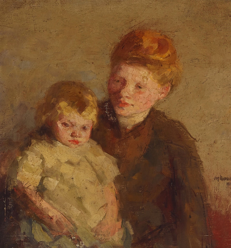 Mother and Child  by Joseph Raphael