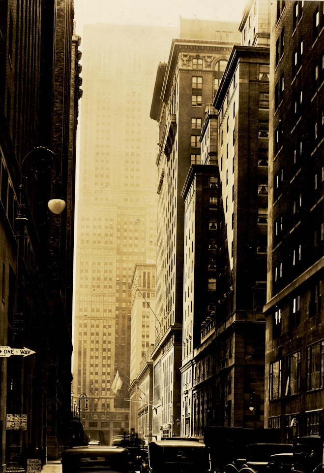 Vanderbilt Avenue, New York City by Berenice Abbott