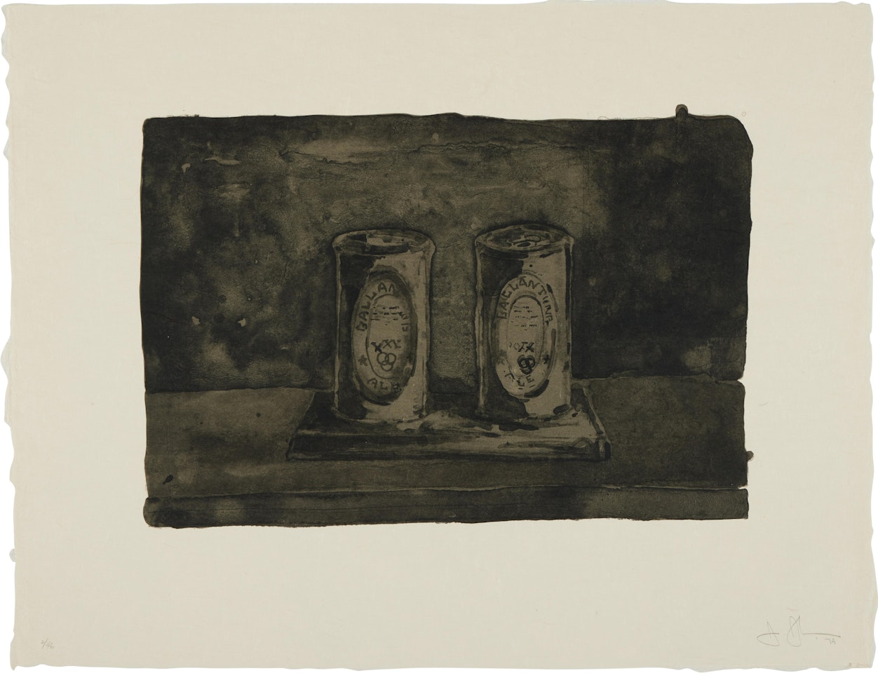 Ale Cans by Jasper Johns