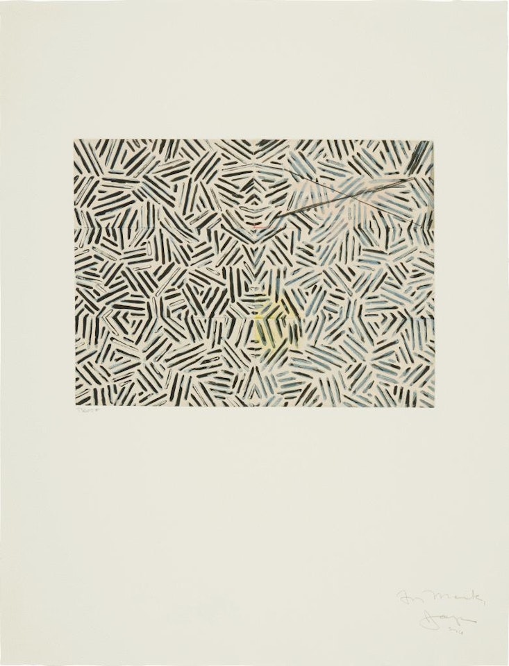 Corpse and Mirror by Jasper Johns
