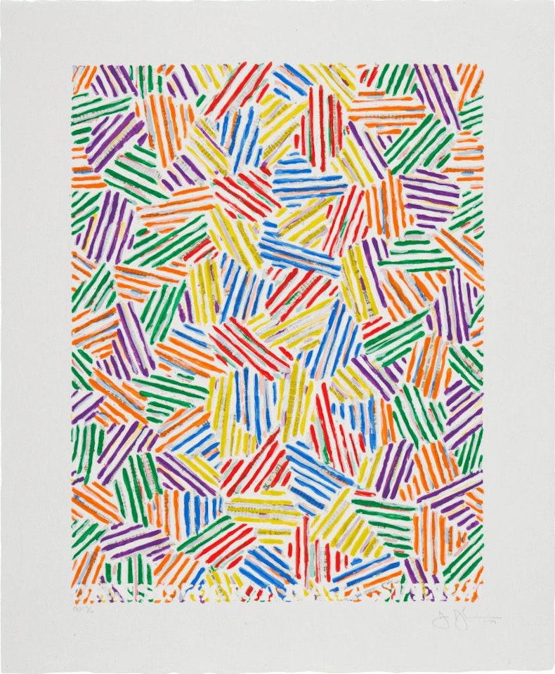 Cicada, from Marginalia: Hommage to Shimizu by Jasper Johns