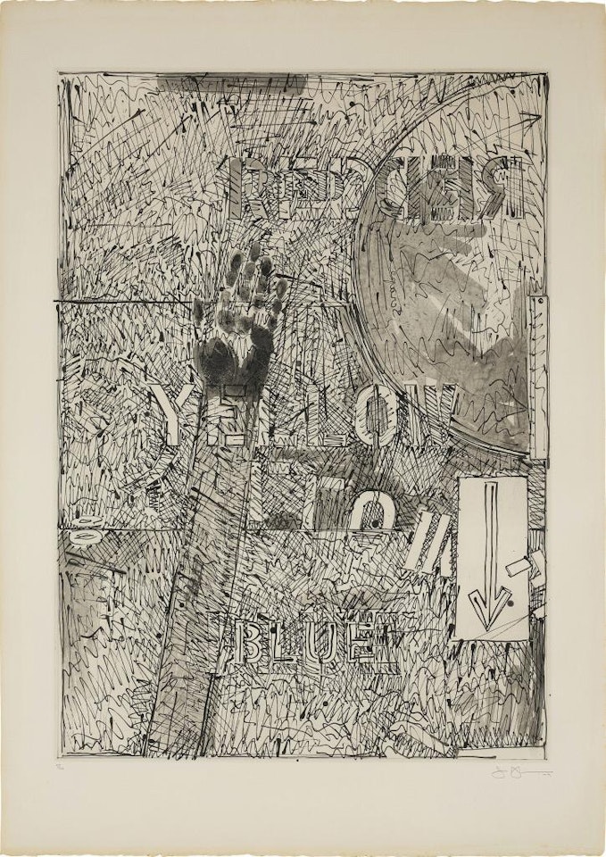 Land's End II by Jasper Johns