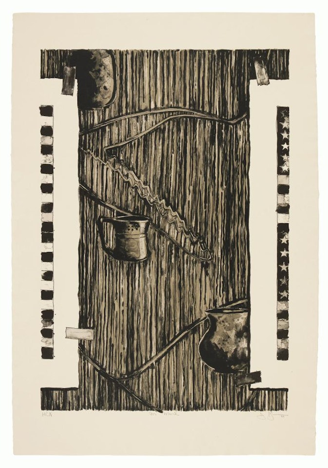 Ventriloquist by Jasper Johns