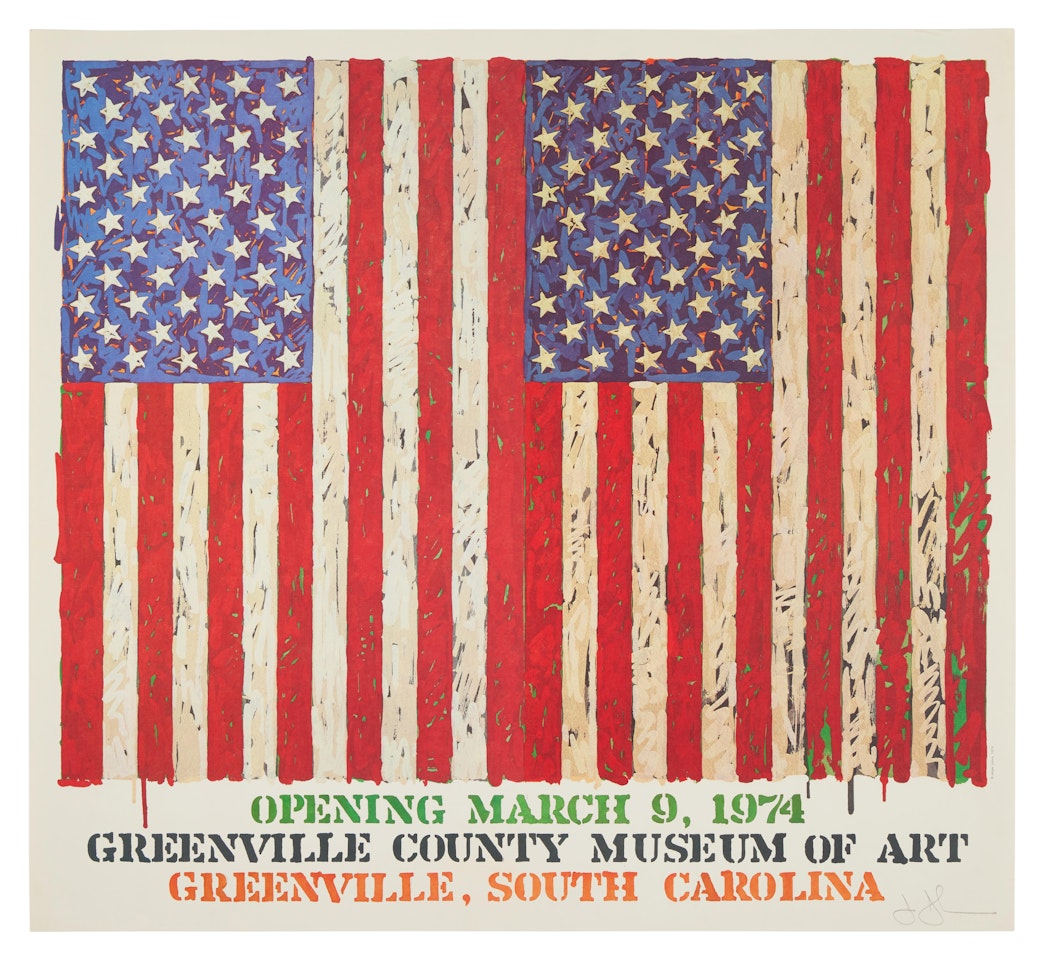 Greenville County Museum of Art by Jasper Johns