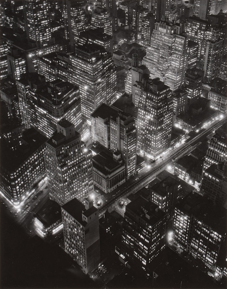 New York at Night by Berenice Abbott