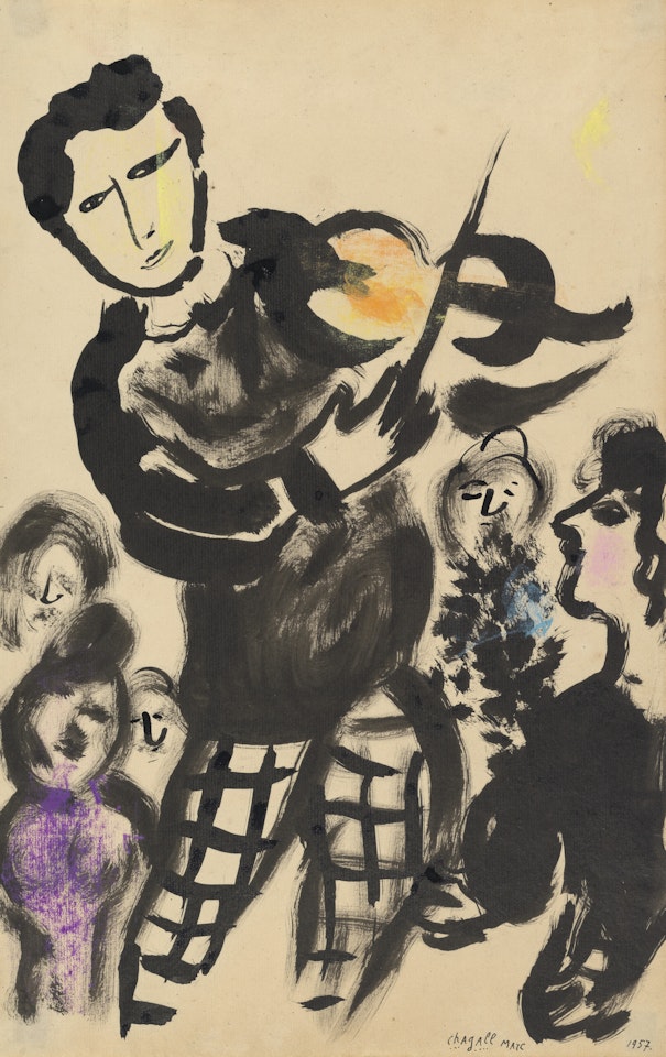 Le Violoneux by Marc Chagall