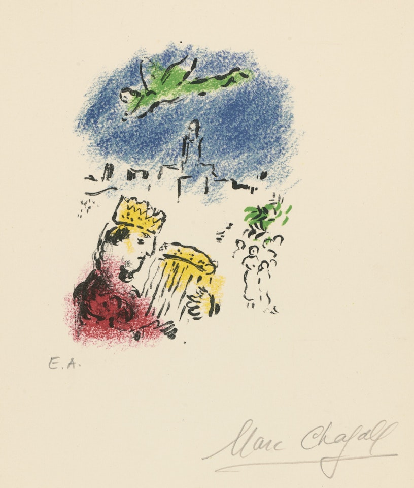 David by Marc Chagall
