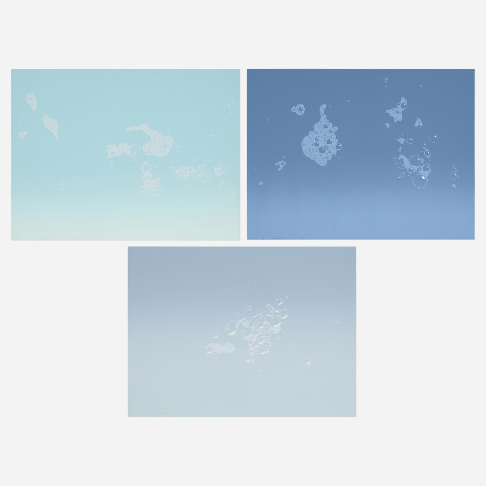 Suds Suite (three works) by Ed Ruscha
