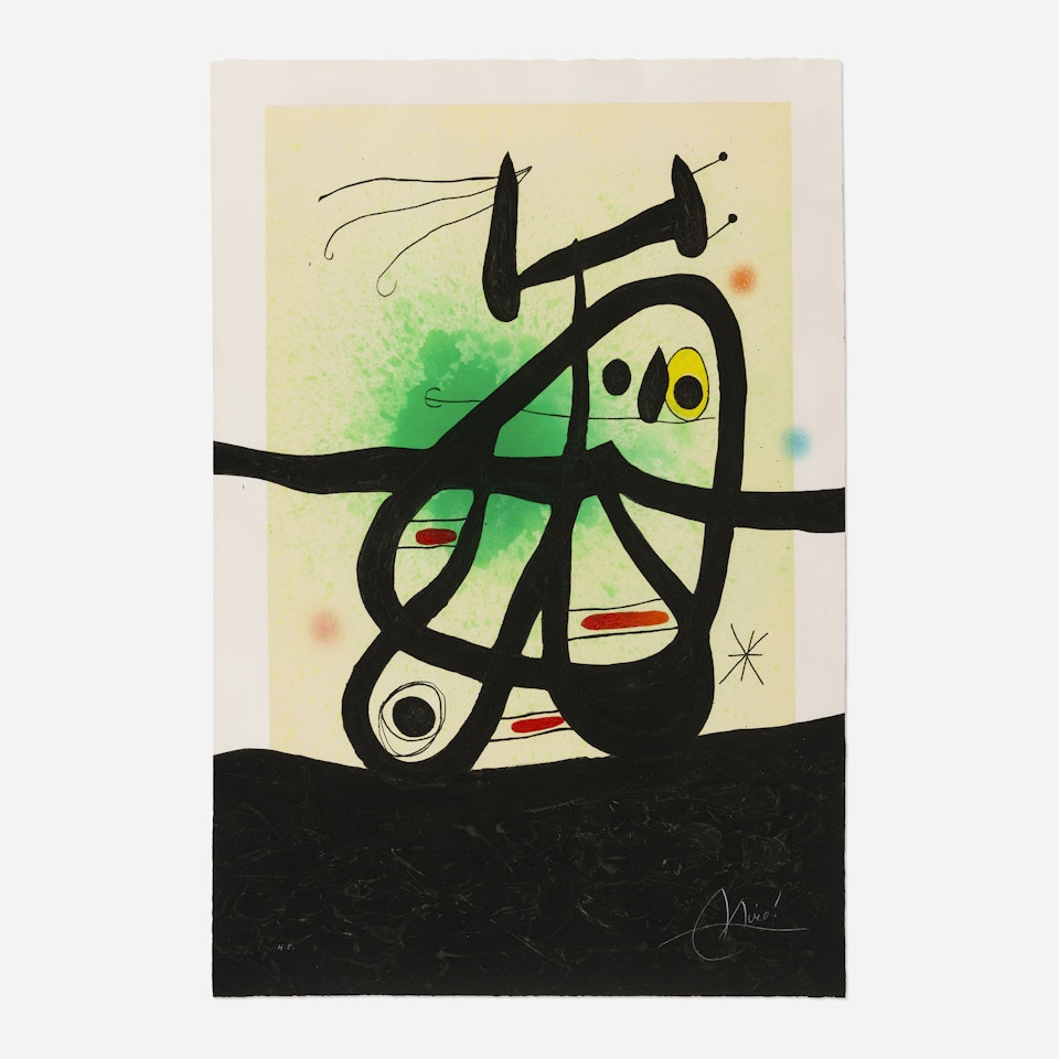 L'oiseau Mongol by Joan Miró