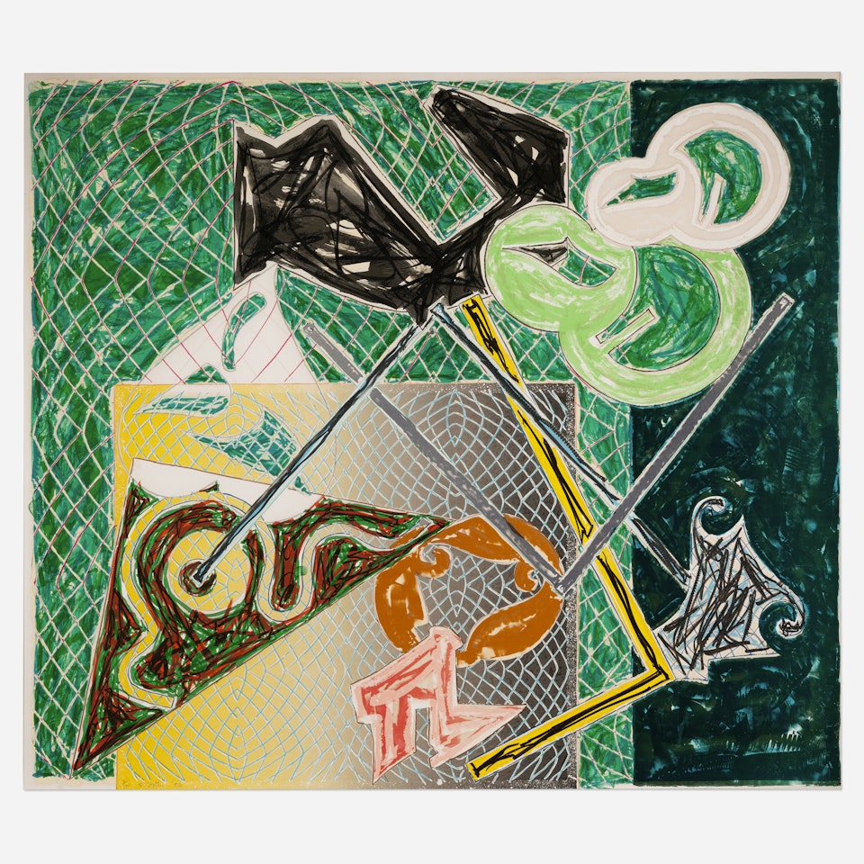 Shards V by Frank Stella
