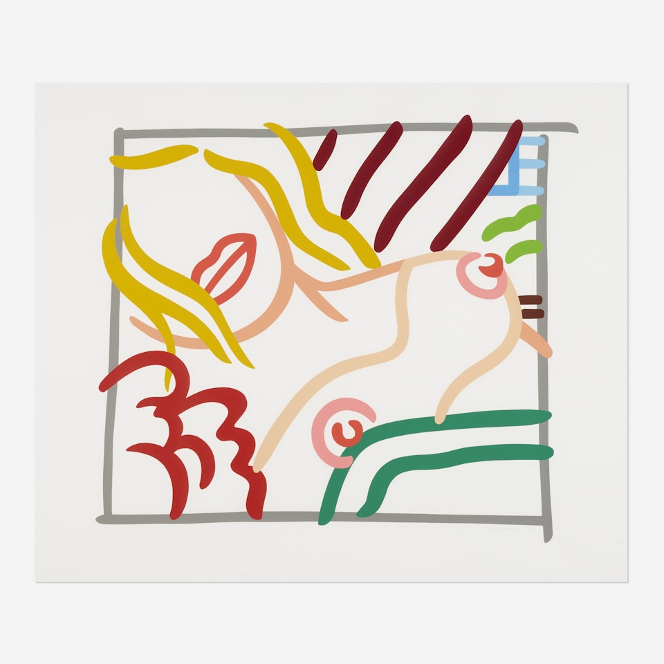 New Bedroom Blonde Doodle by Tom Wesselmann