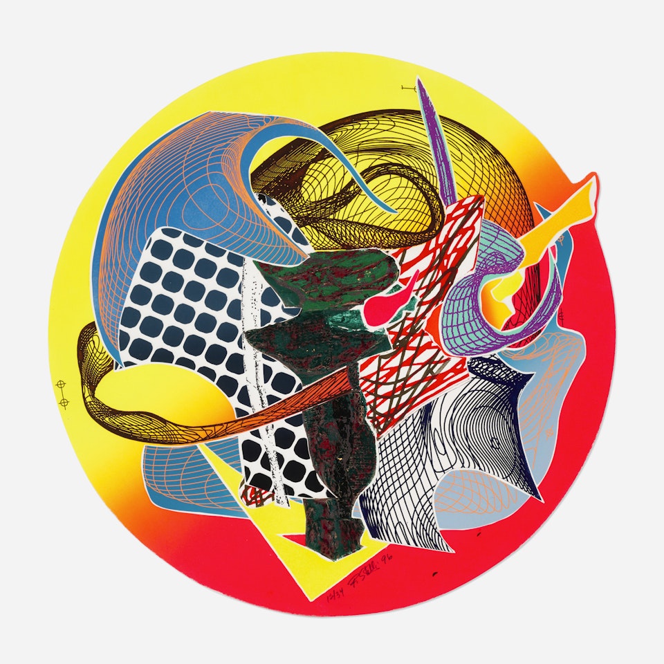 Calnogor (from the Imaginary Places II series) by Frank Stella