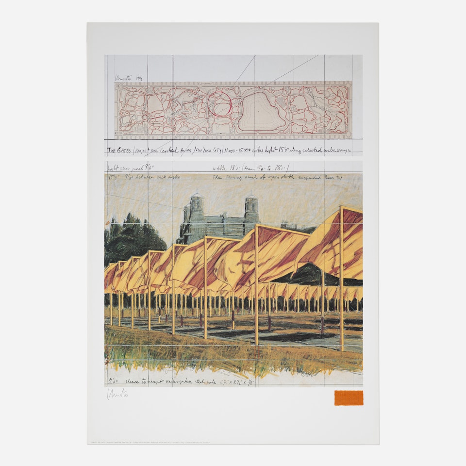 The Gates, Central Park, New York by Christo
