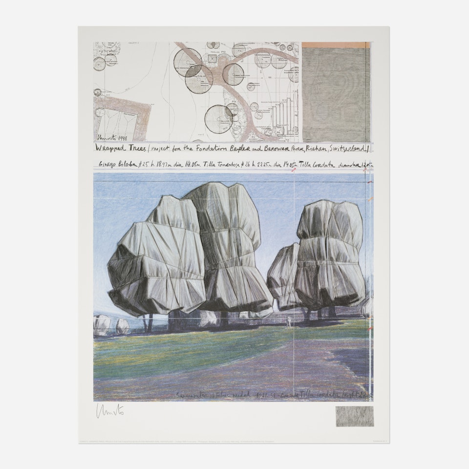 Wrapped Trees II by Christo