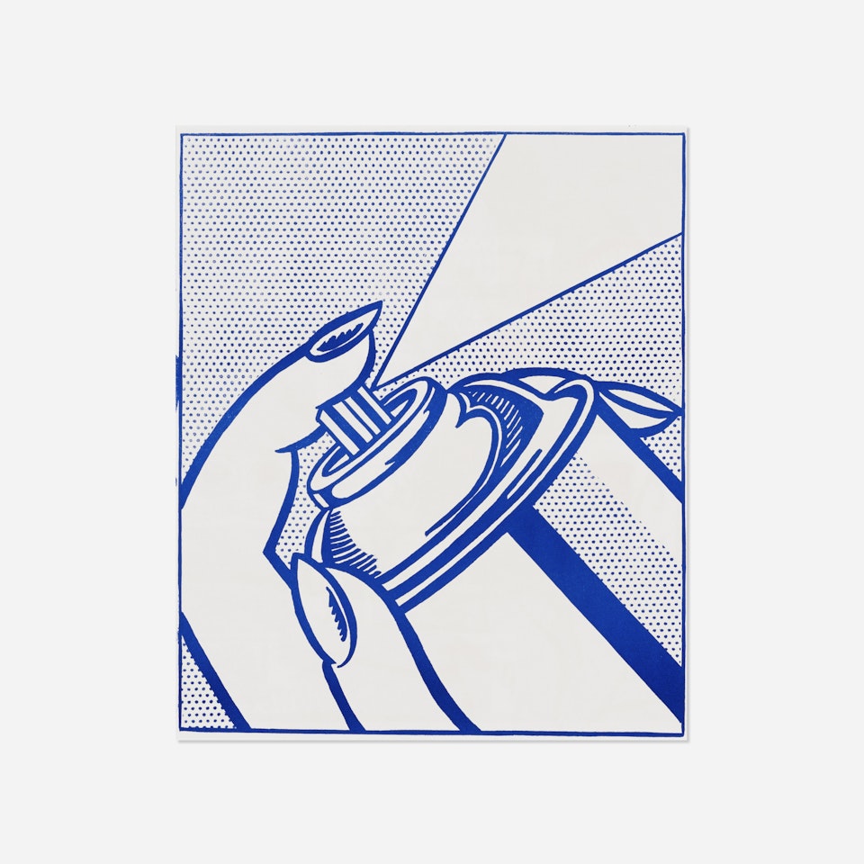 Spray Can (from the 1¢ Life portfolio) by Roy Lichtenstein