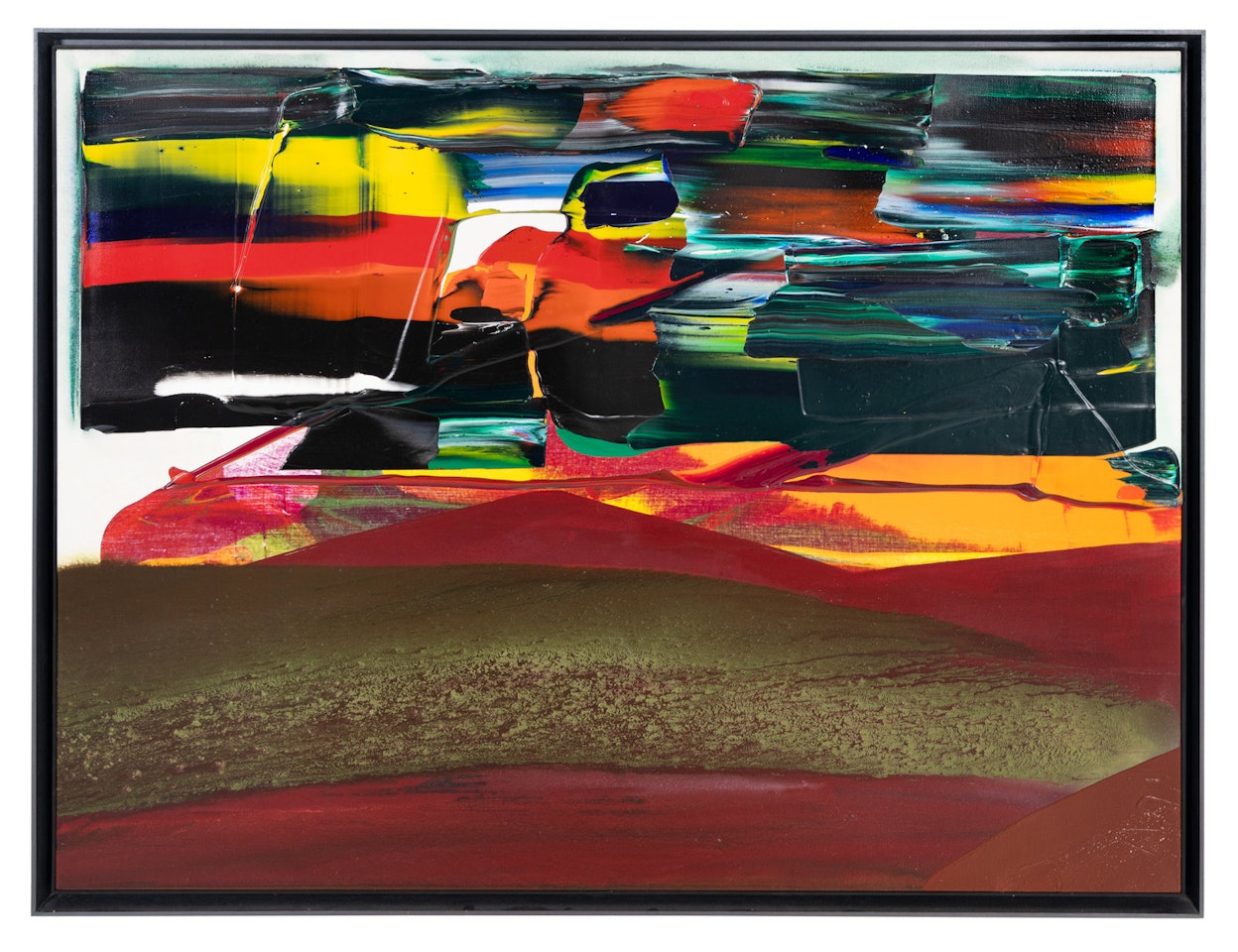 Phenomena Nearing the Mound, 1989-90 by Paul Jenkins