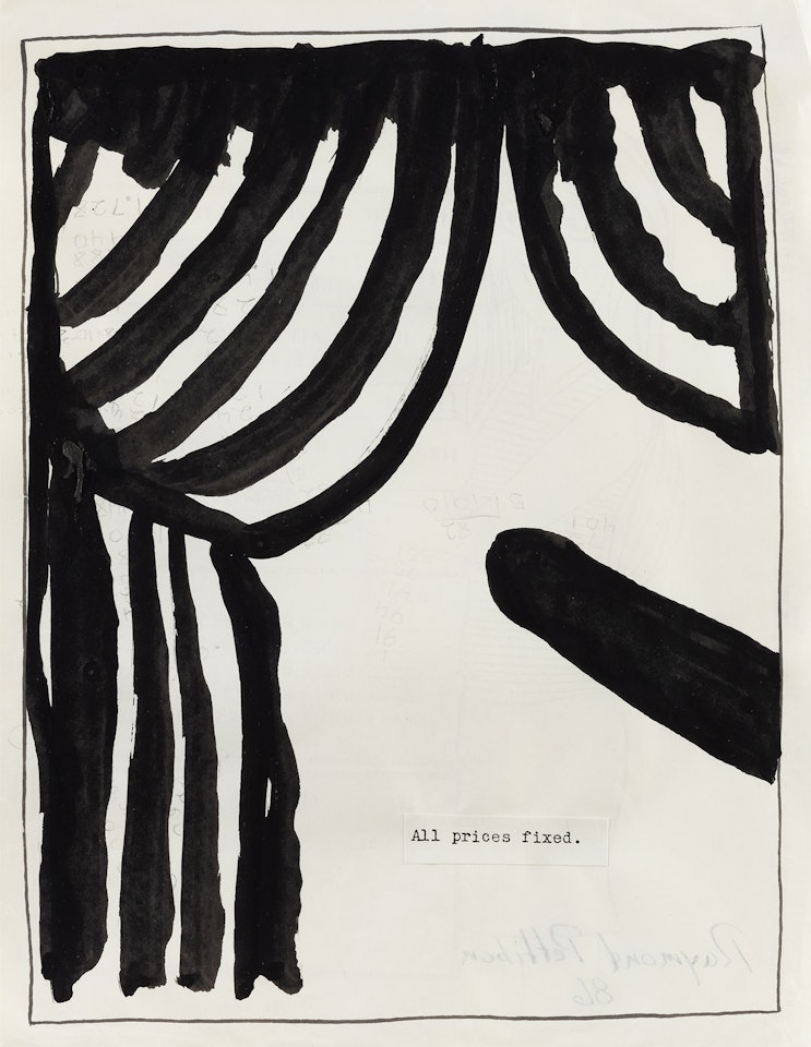 No Title (All prices fixed.) by Raymond Pettibon