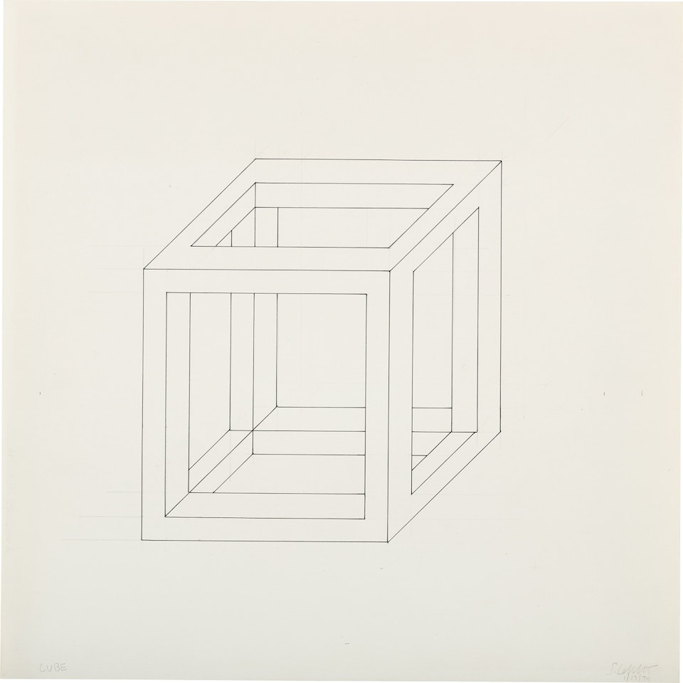 Cube by Sol LeWitt
