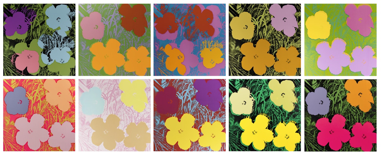 Flowers by Andy Warhol