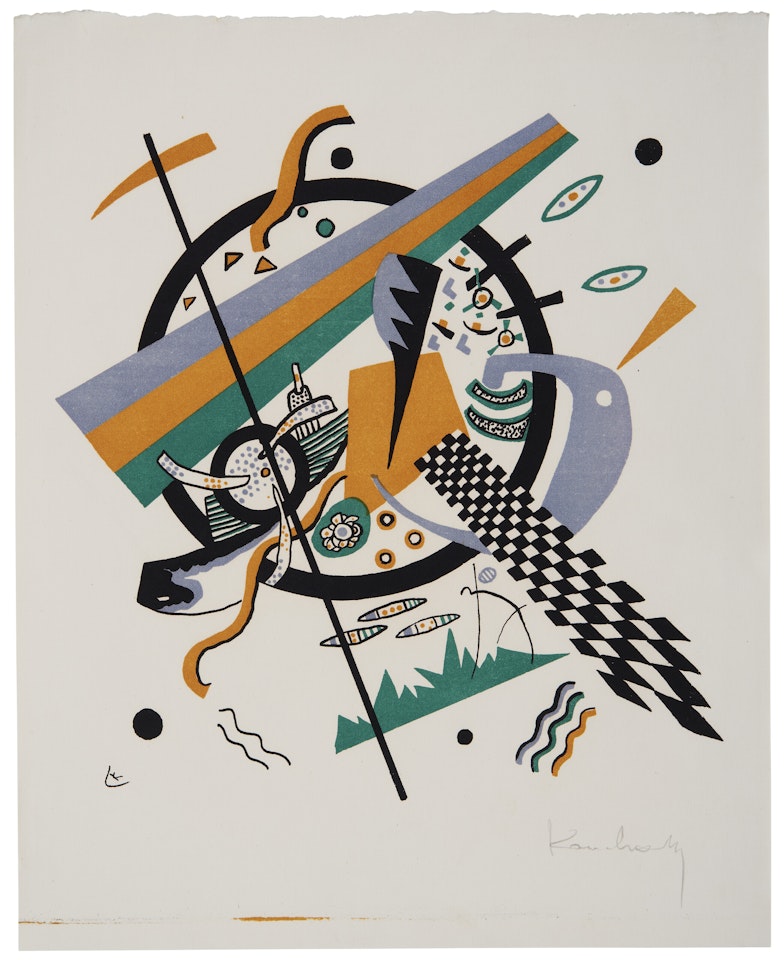 Kleine Welten IV by Wassily Kandinsky