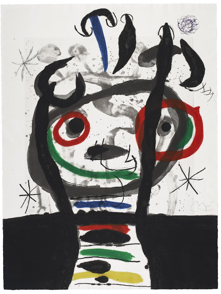 Le Grand Sorcier by Joan Miró