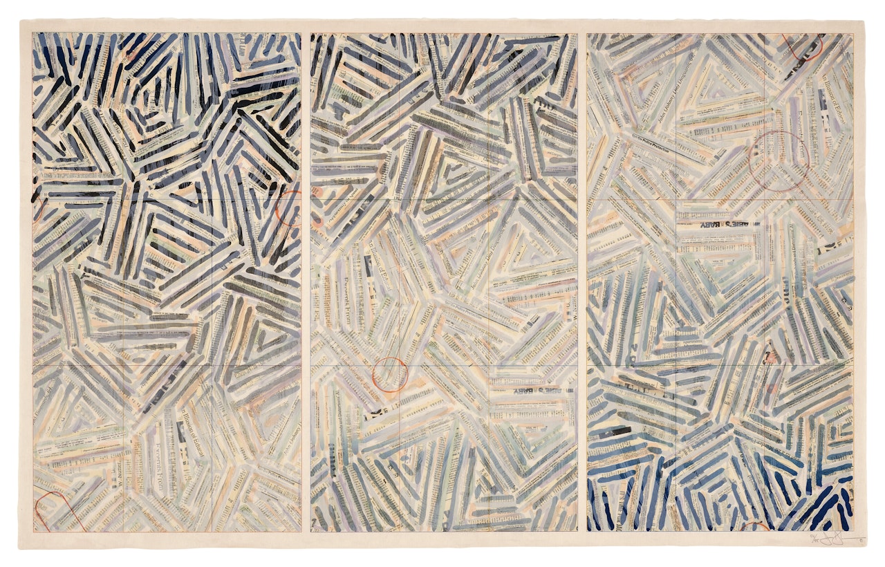 Usuyuki by Jasper Johns