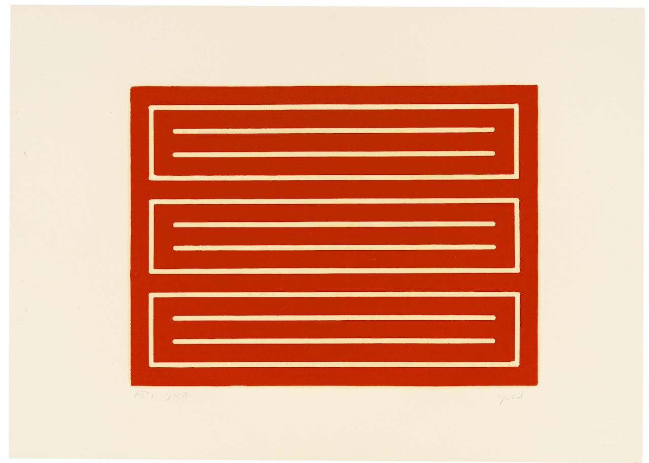 Untitled by Donald Judd