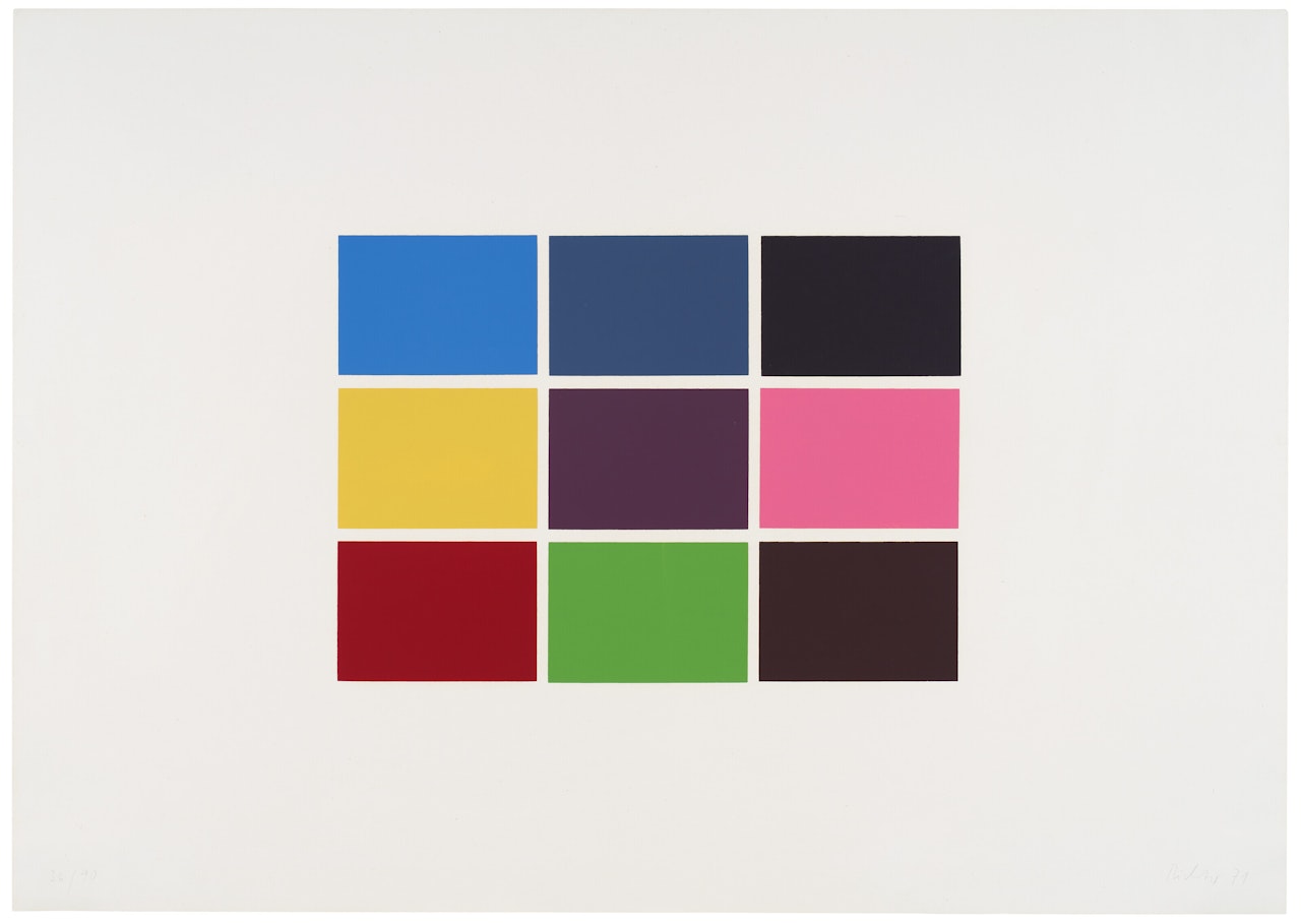 9 von 180 Farben by Gerhard Richter