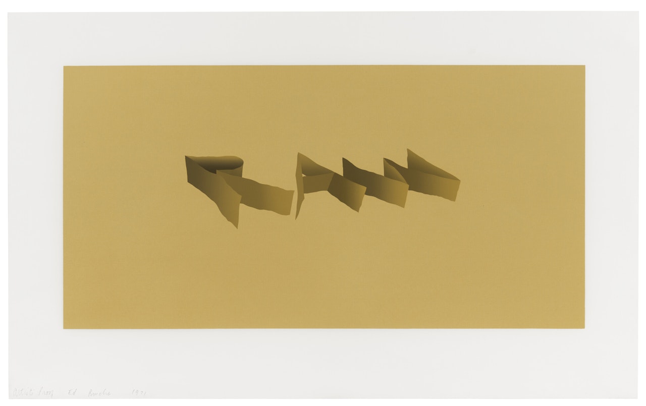 Raw by Ed Ruscha