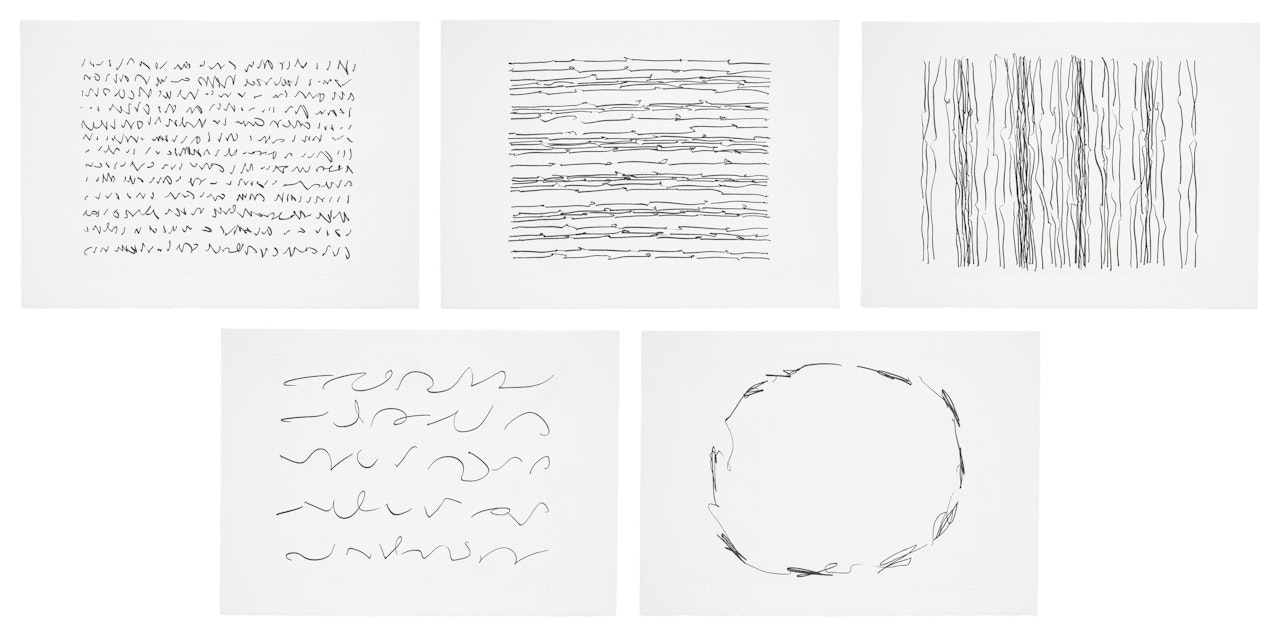 From Line II by Lee Ufan