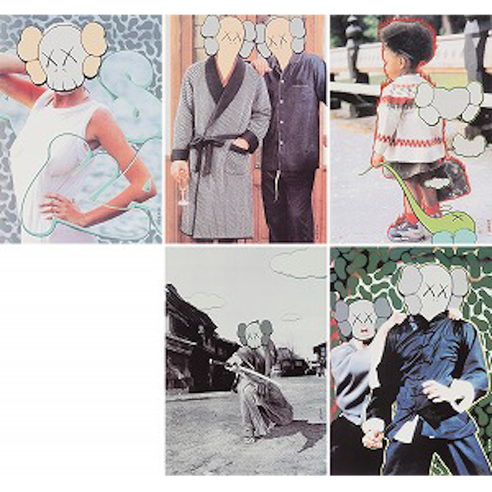 "Teaser" Collection posters by Kaws