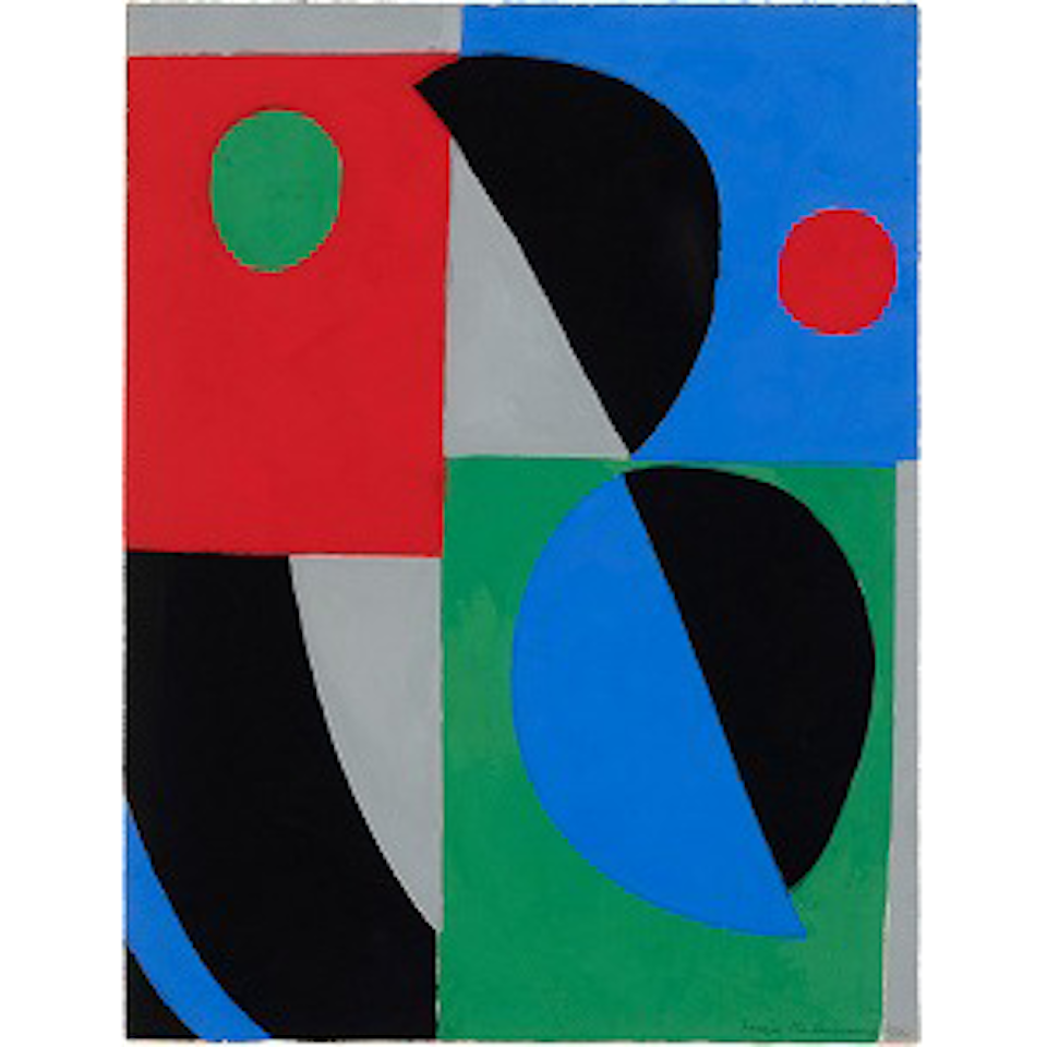Poésie de mots, poésie de couleurs by Sonia Delaunay