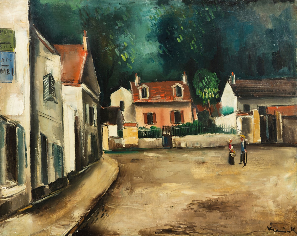 La grande place by Maurice de Vlaminck