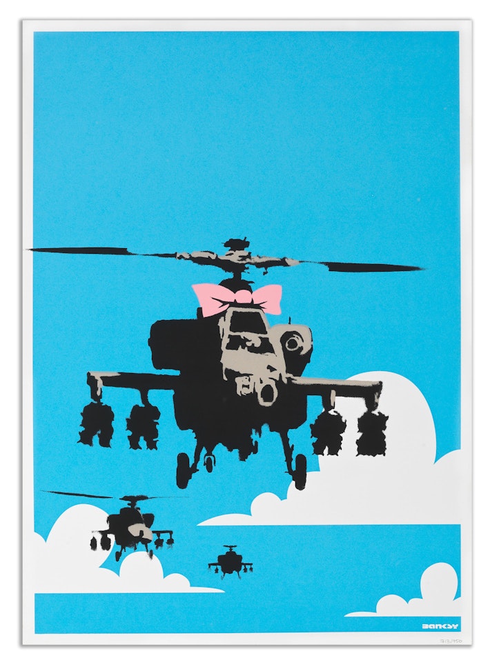 Happy Chopper by Banksy
