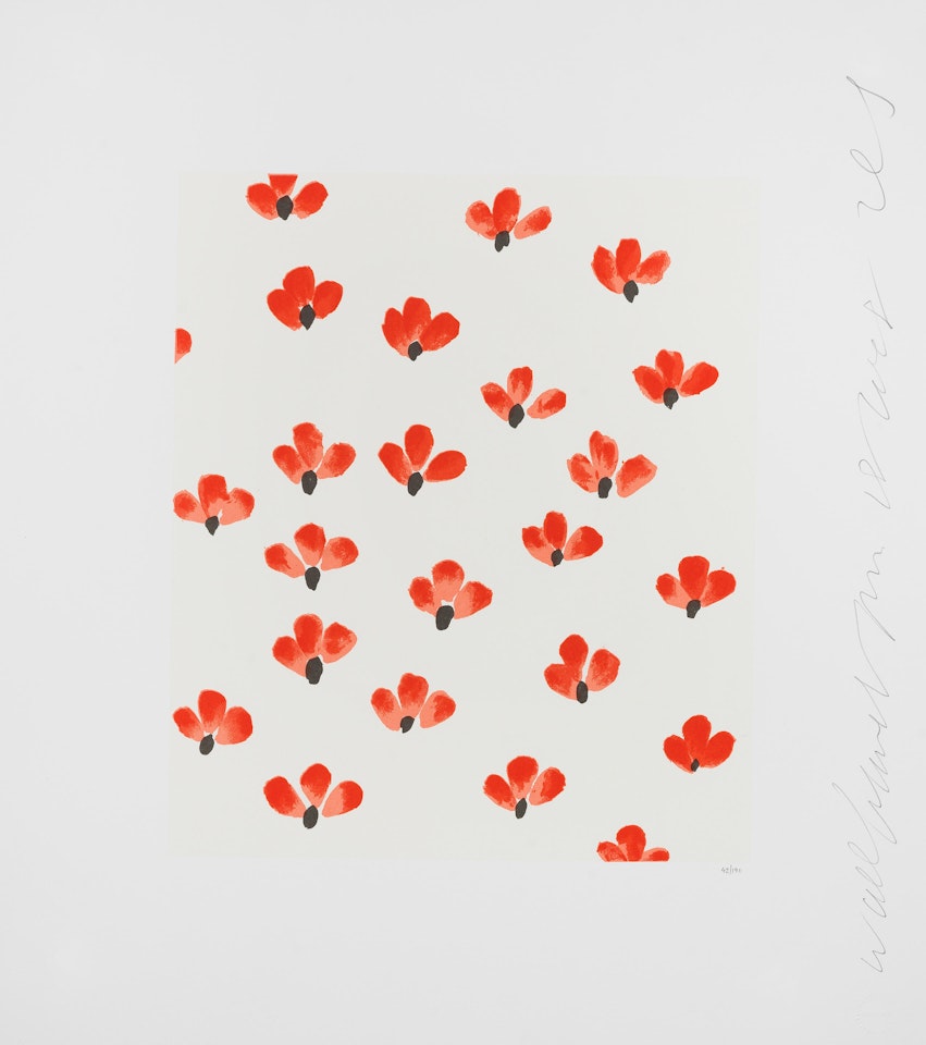 Wallflower 31, from Wallflowers Suite by Donald Sultan