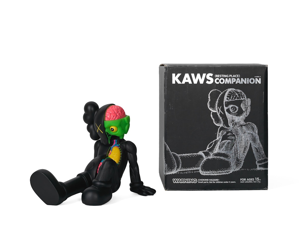 Resting Place Companion (Black) by Kaws