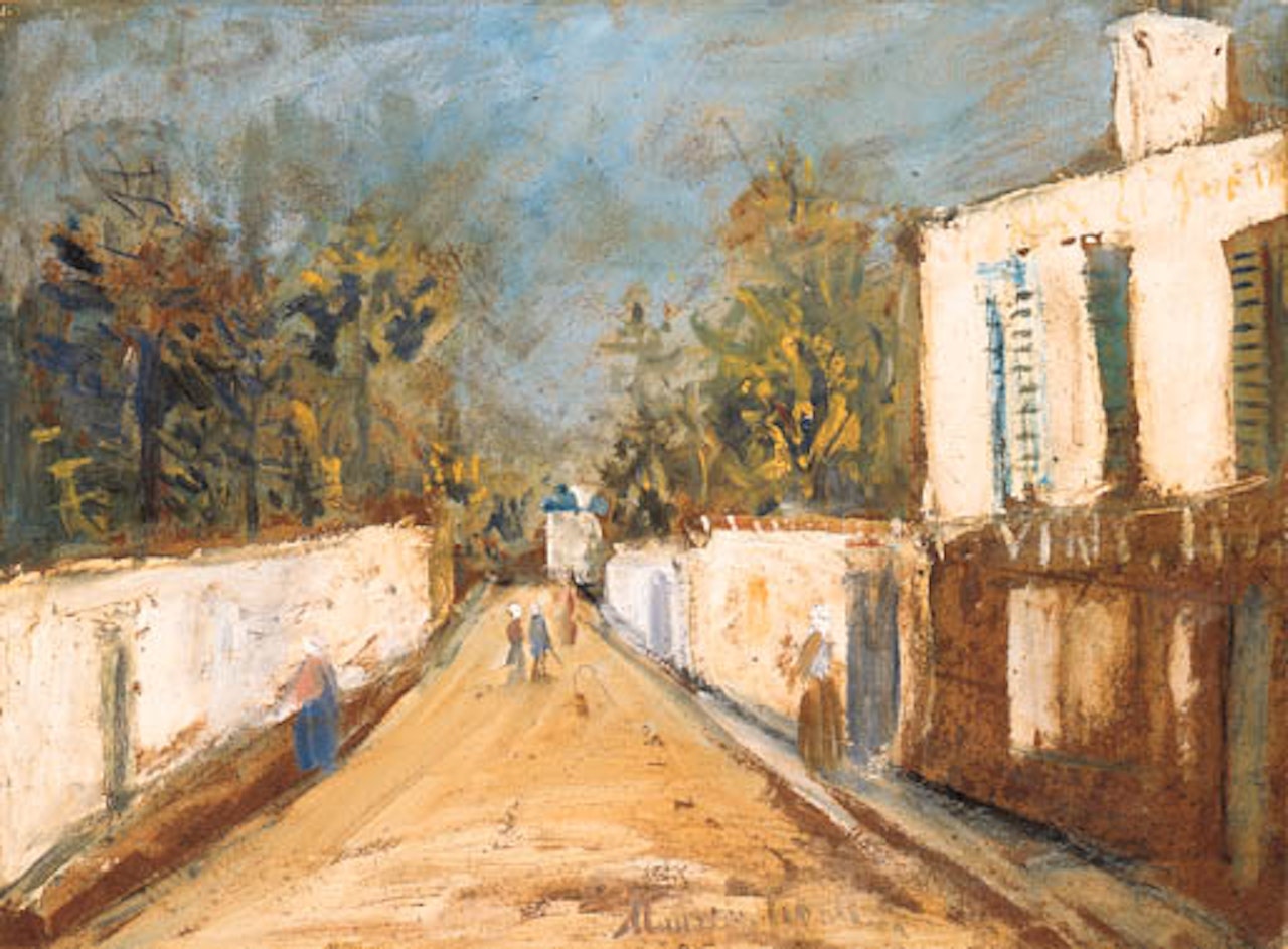 Rue a Montmartre by Maurice Utrillo