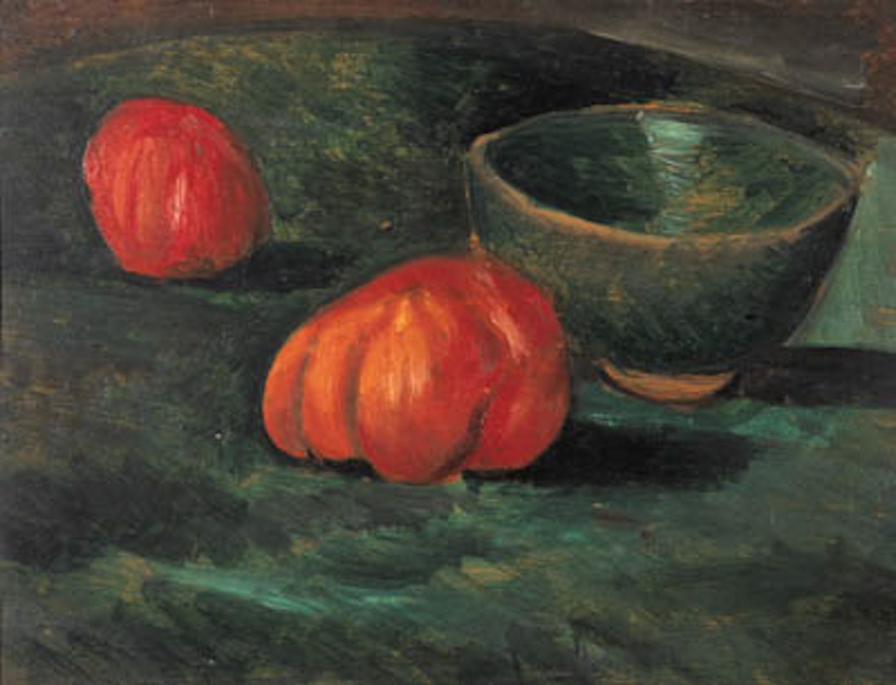 Bol vert et tomates by Pablo Picasso