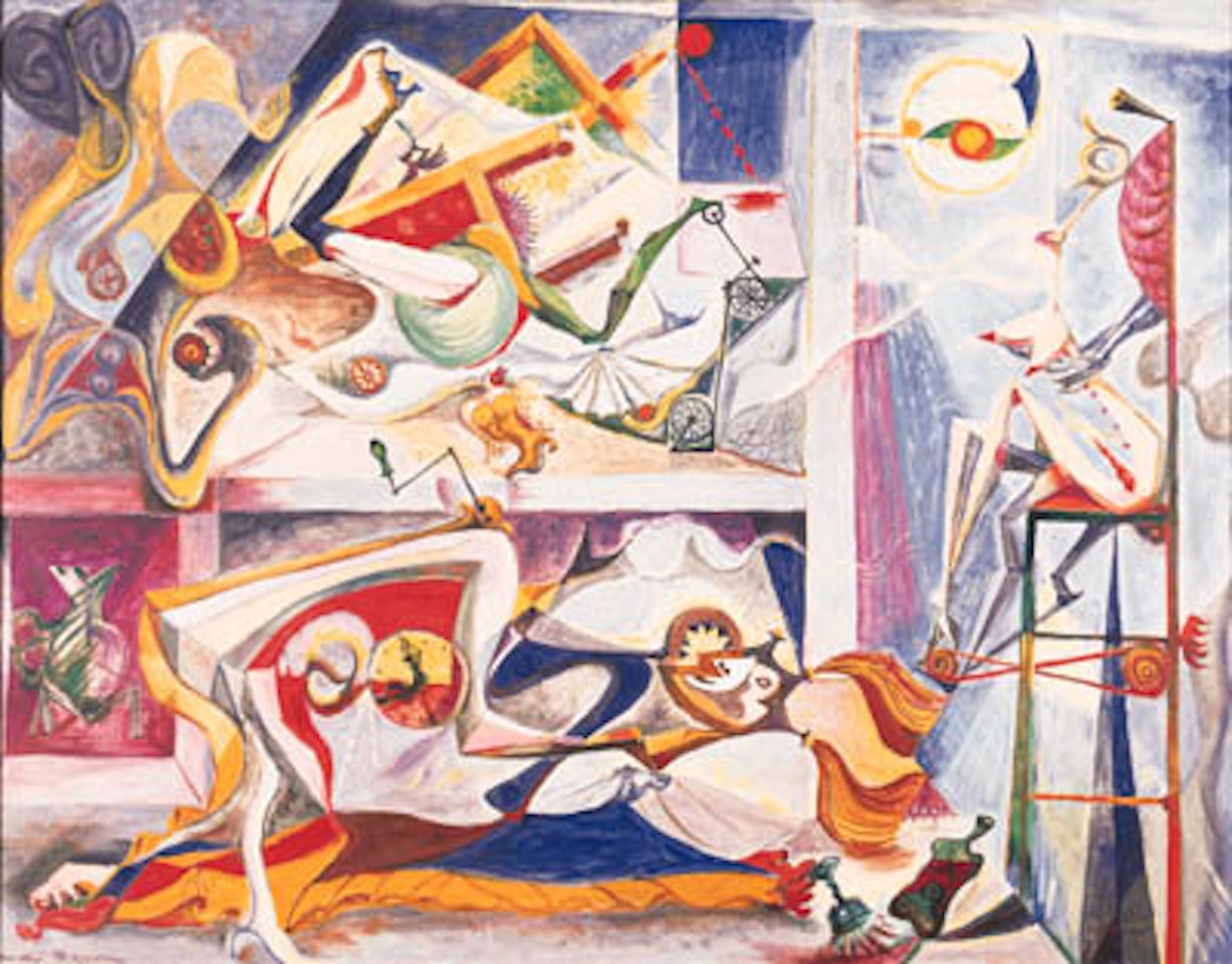 Hotel des automates by André Masson