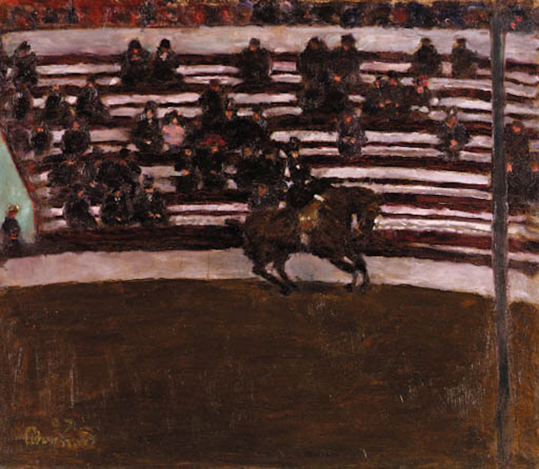 Au cirque l'ecuyere by Pierre Bonnard