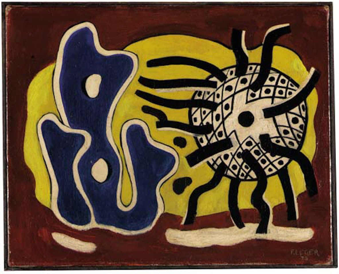 Composition by Fernand Leger