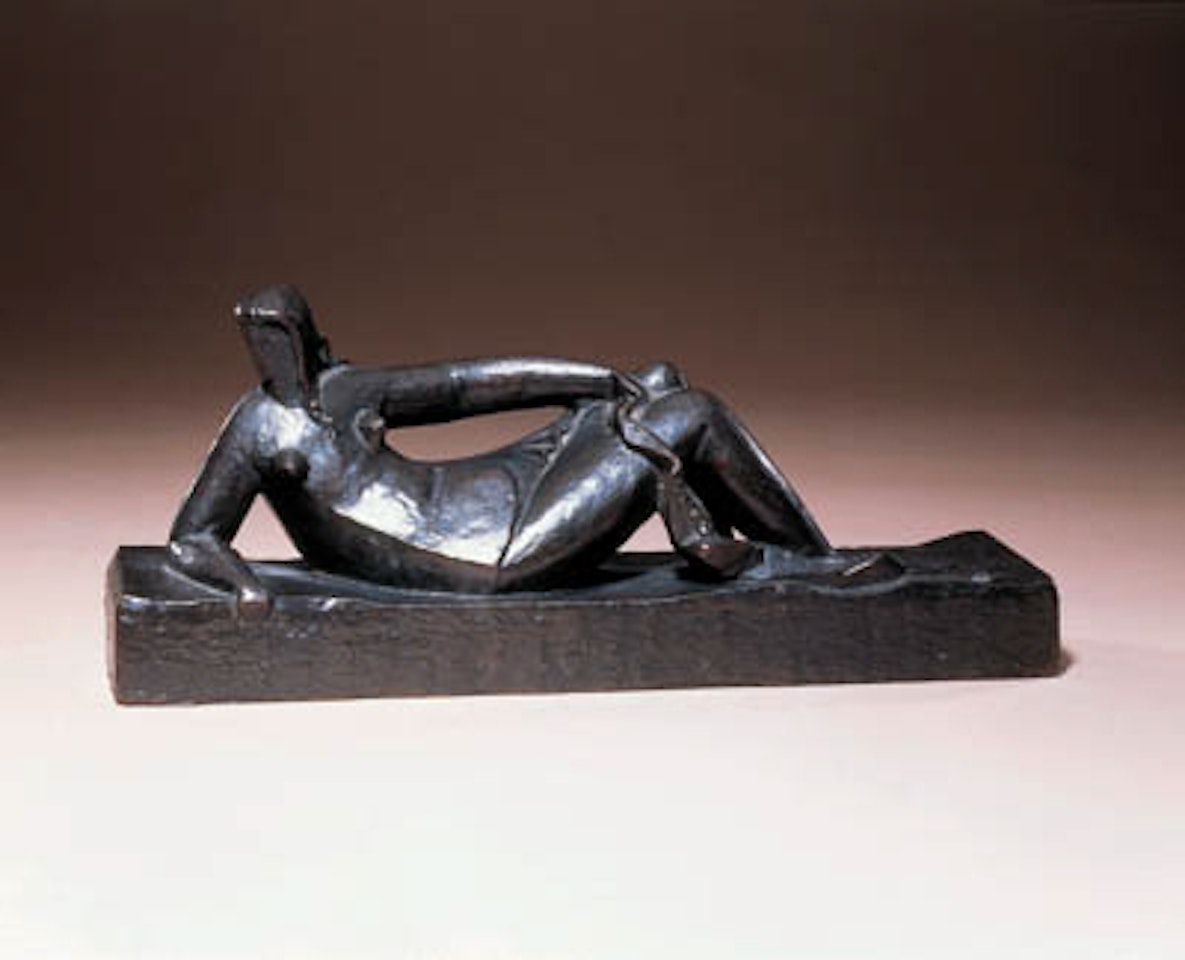 Femme a la draperie, couchee by Henri Laurens