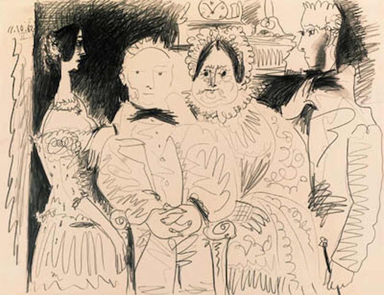 Portrait de famille V by Pablo Picasso