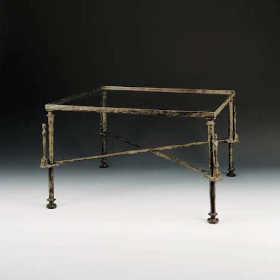 Table au caryatides by Diego Giacometti