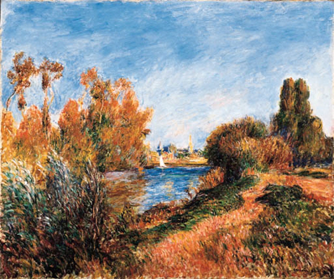 La Seine a Argenteuil by Pierre-Auguste Renoir