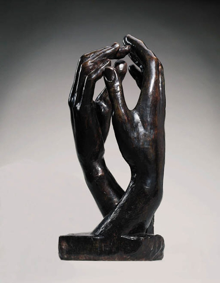 La cathedrale by Auguste Rodin