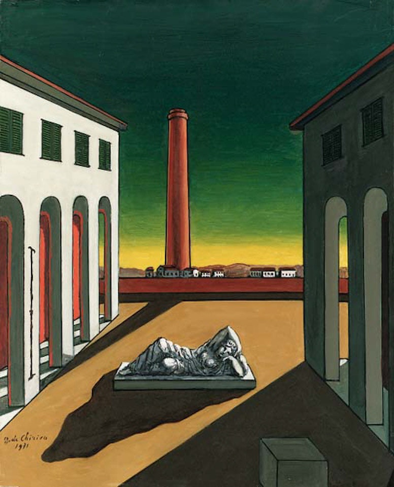 Piazza d'Italia by Giorgio de Chirico
