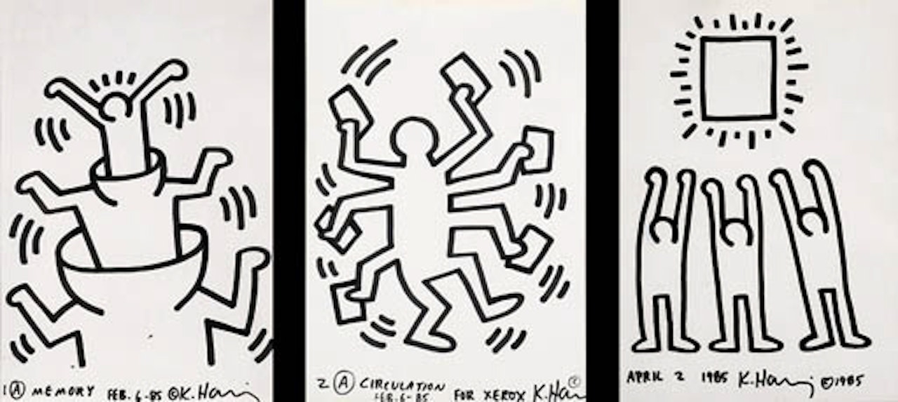 Memory. Circulation. Untitled by Keith Haring