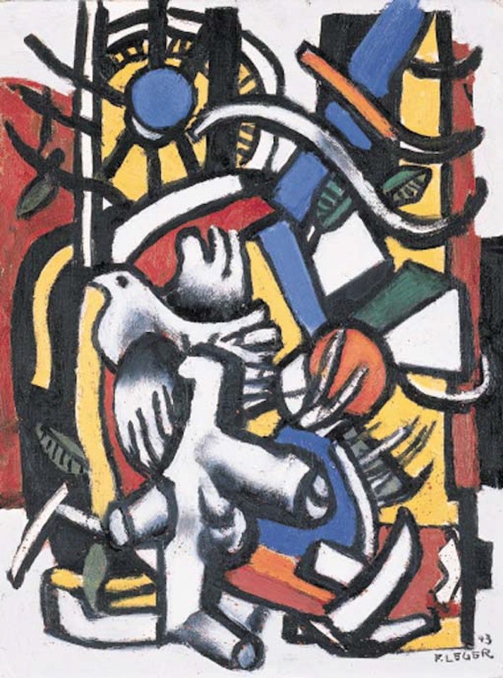 Composition a la colombe by Fernand Leger